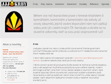 Tablet Screenshot of jjjkrby.cz